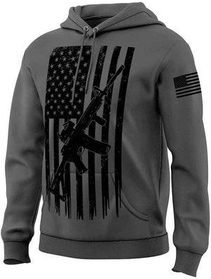 American USA Flag Men'S Patriotic Hoodie Sweatshirt