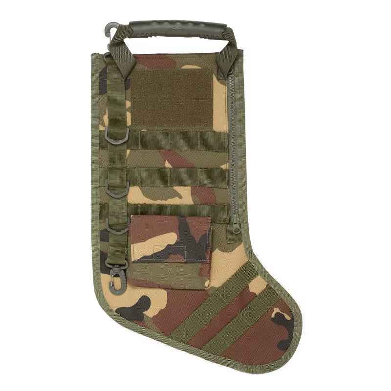 Tactical Molle Christmas Stocking Christmas Gift Socks Xmas Hanging EDC Bag Outdoor Sports Hunting Accessories Dump Drop Pouch