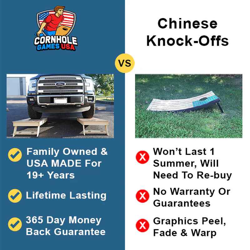 USA Marines Professional Cornhole Boards