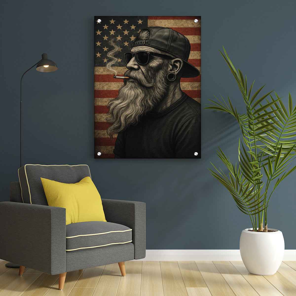 Portrait Acrylic Prints - No Hook