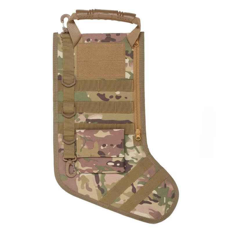 Tactical Molle Christmas Stocking Christmas Gift Socks Xmas Hanging EDC Bag Outdoor Sports Hunting Accessories Dump Drop Pouch